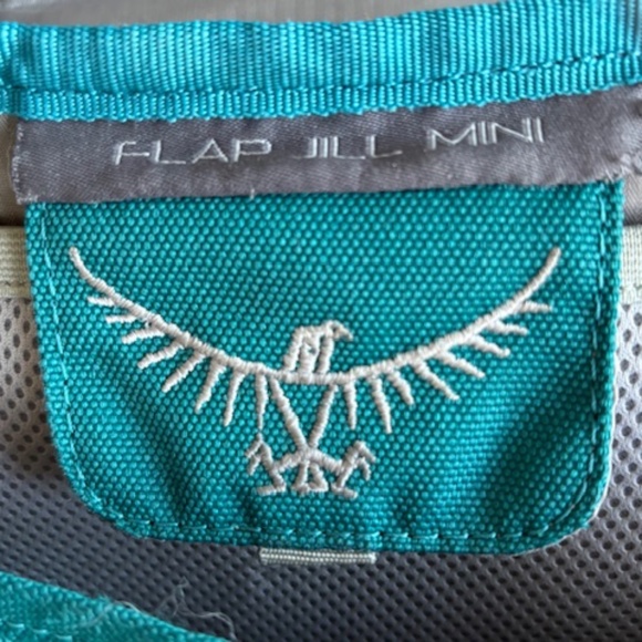 OSPREY Flap Jill Mini Messenger Travel Shoulder bag real green med sized - Picture 1 of 16